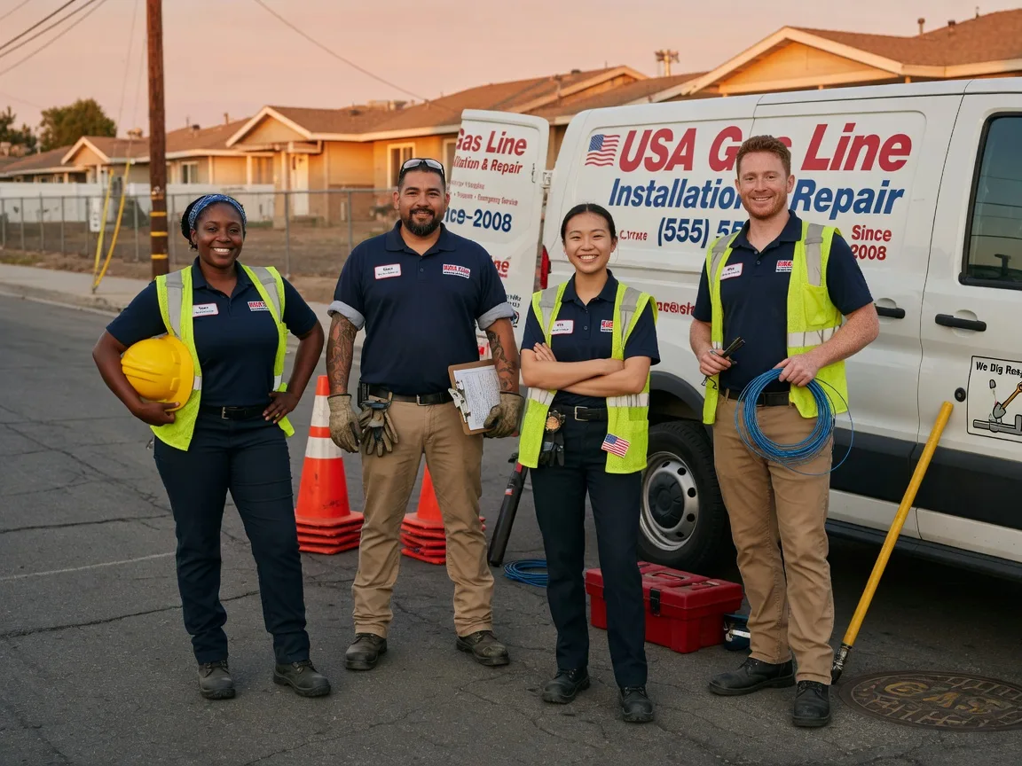 Gas Line Installation company in Indianola, IA